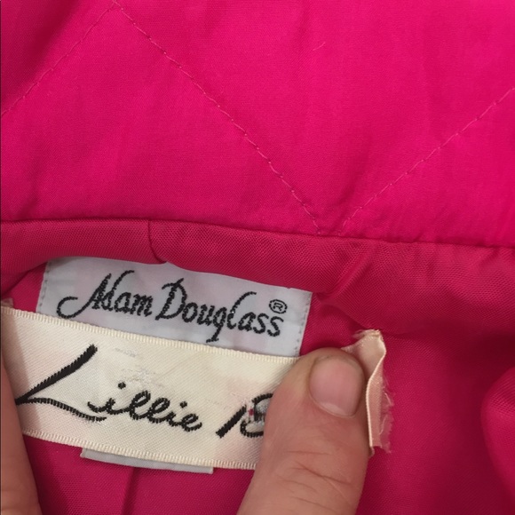 🥳SOLD!!!Adam Douglass/Lillie Rubin Silk Quilted B - Picture 7 of 8